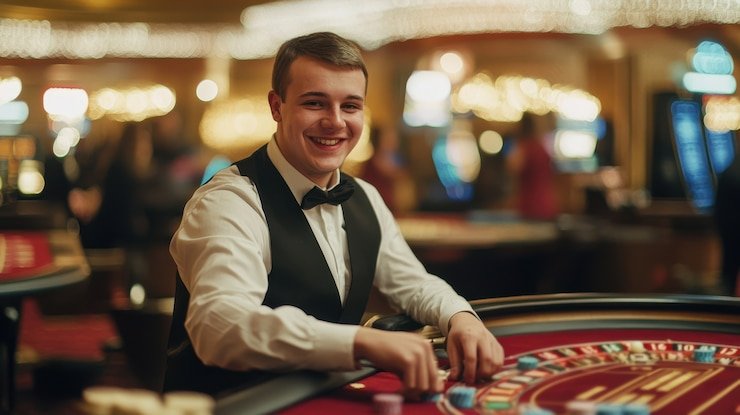 Ilustrasi pengguna memanfaatkan platform Sports Betting dewata4d dengan aman